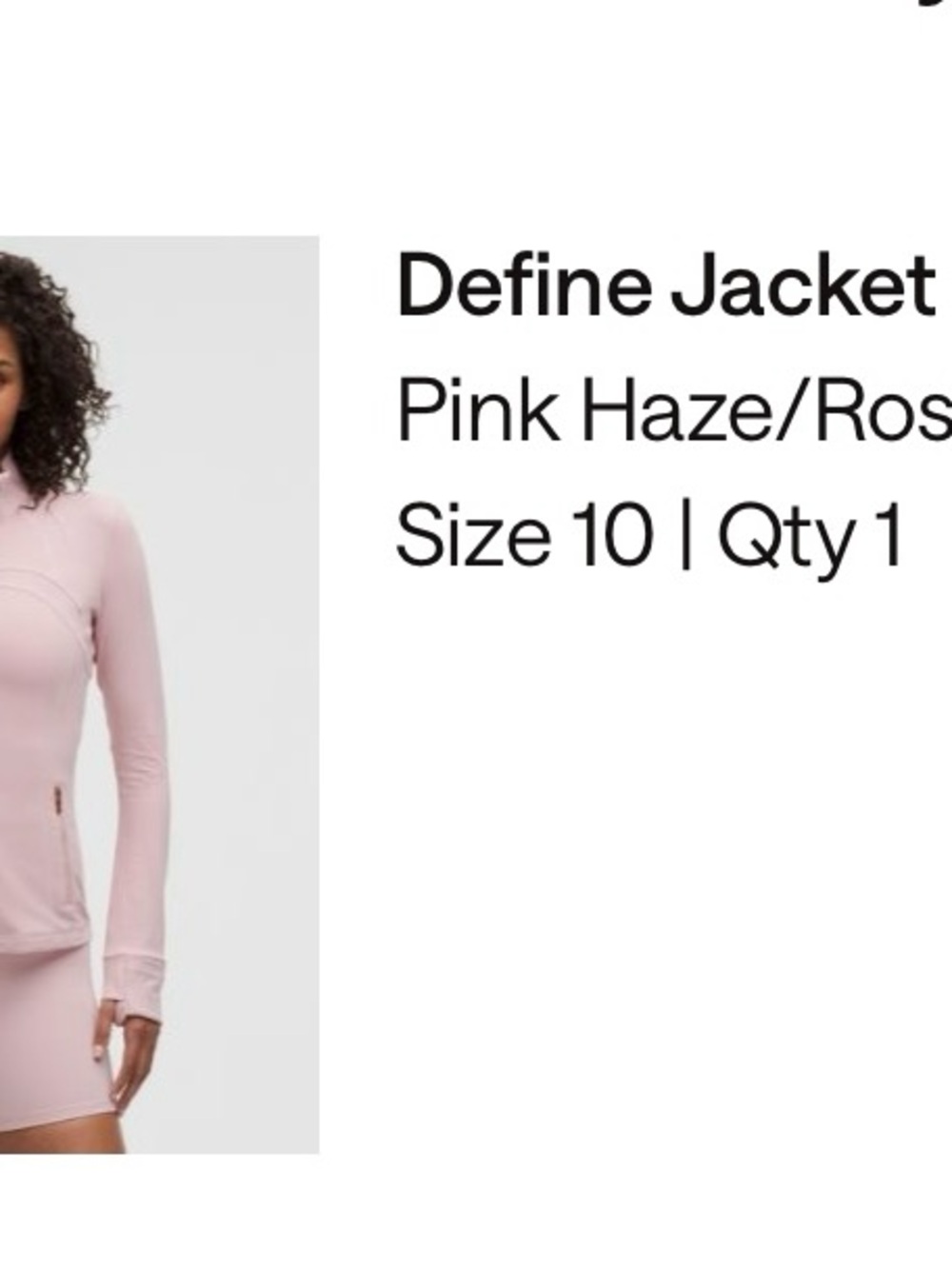 Define Jacket - Pink Haze